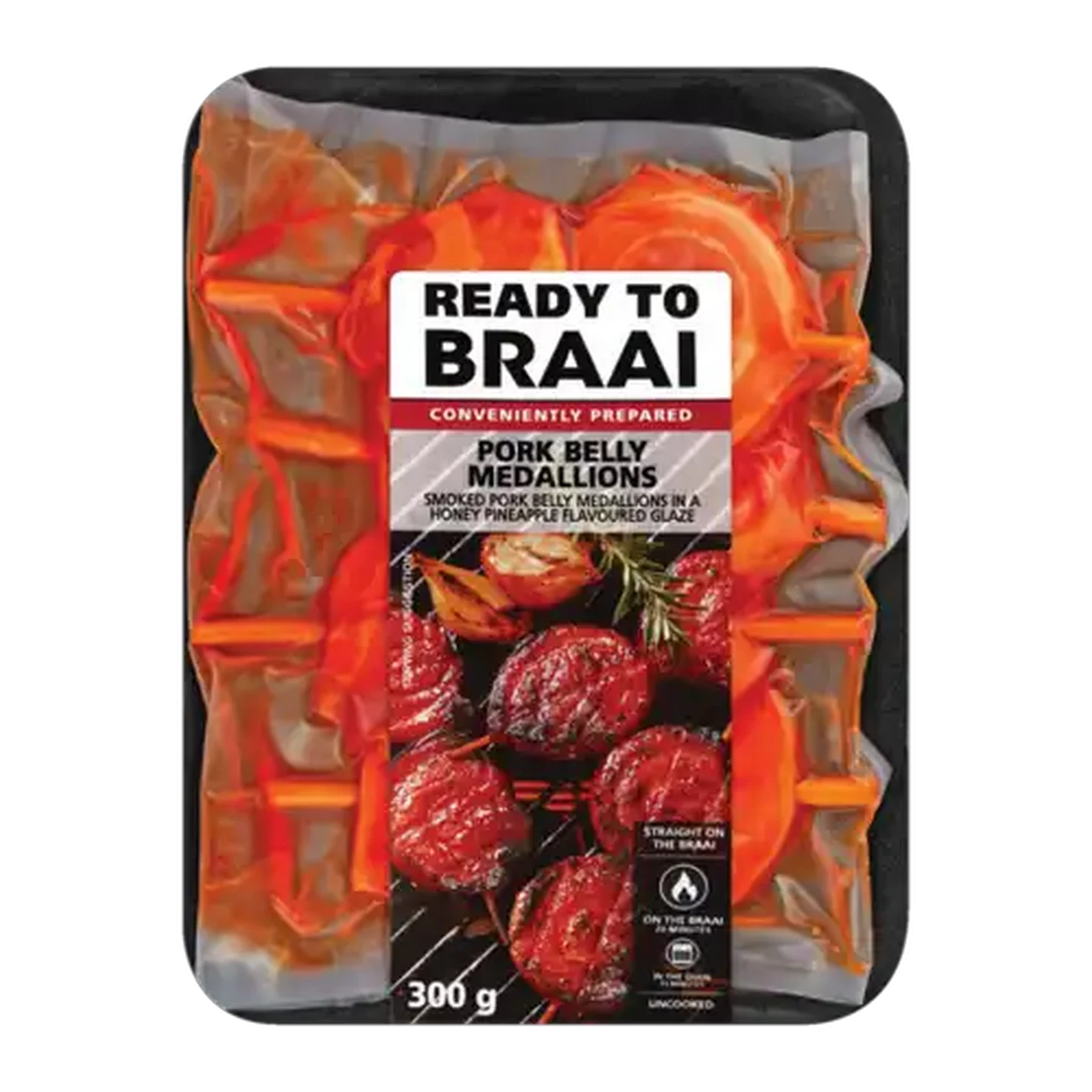 Image of Ready To Braai Pork Belly Medallions 300g