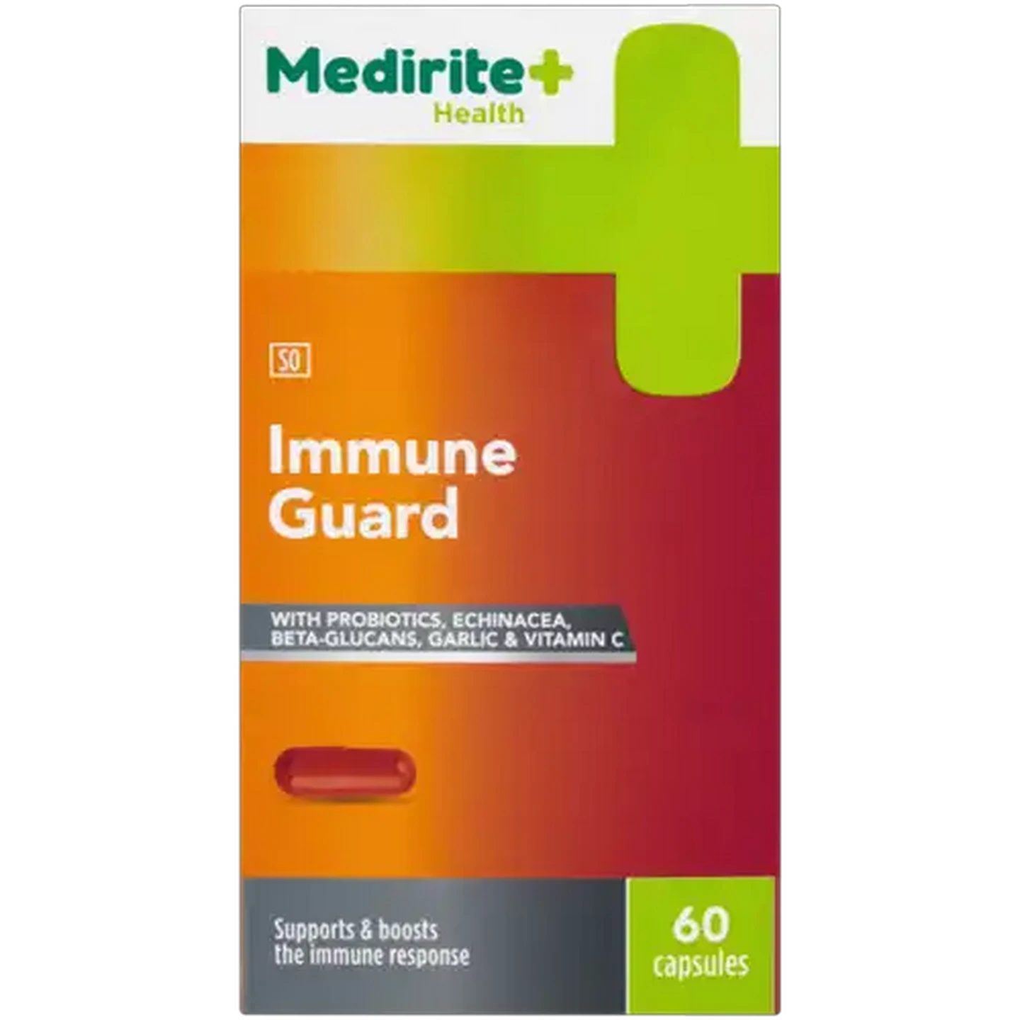Image of Medirite Pharmacy Immune Booster Capsules 60 Pack