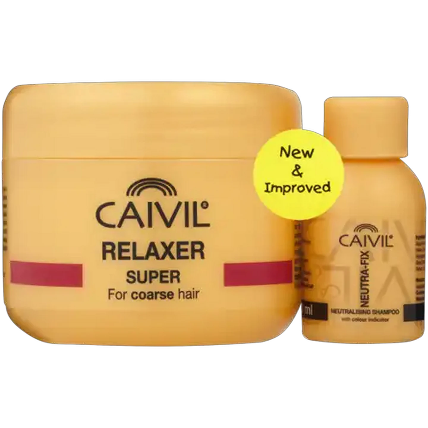 Image of Caivil No Lye Super Relaxer & Shampoo Set 2 Piece