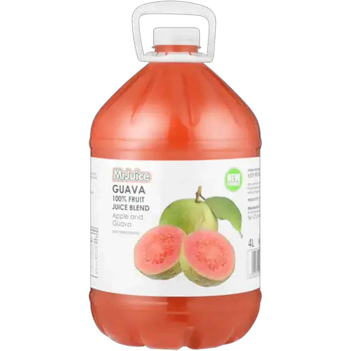 Image of Mr Juice Guava 100% Fruit Juice Blend Bottle 4L