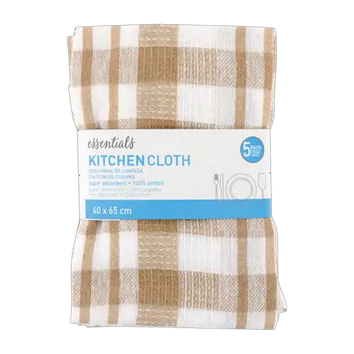 Image of Essentials Woven Kitchen Cloth 5-Pack