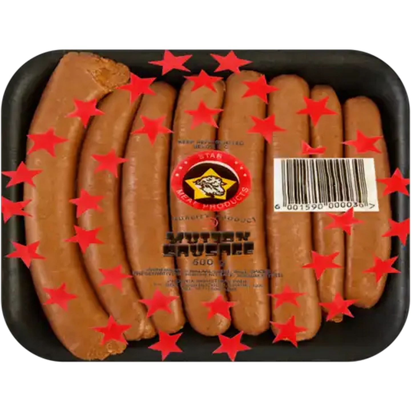 Image of Star Meat Products Halaal Mutton Sausage 500g
