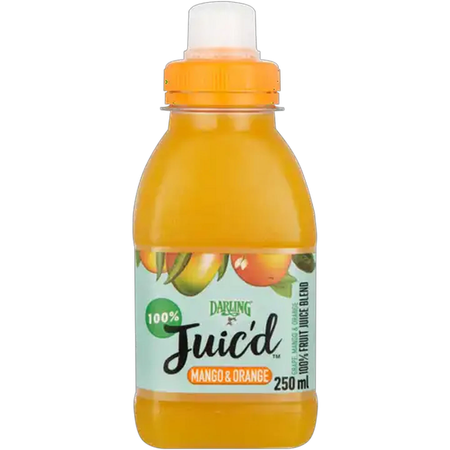 Image of Darling Juic'd Mango & Orange 100% Fruit Juice Blend 250ml