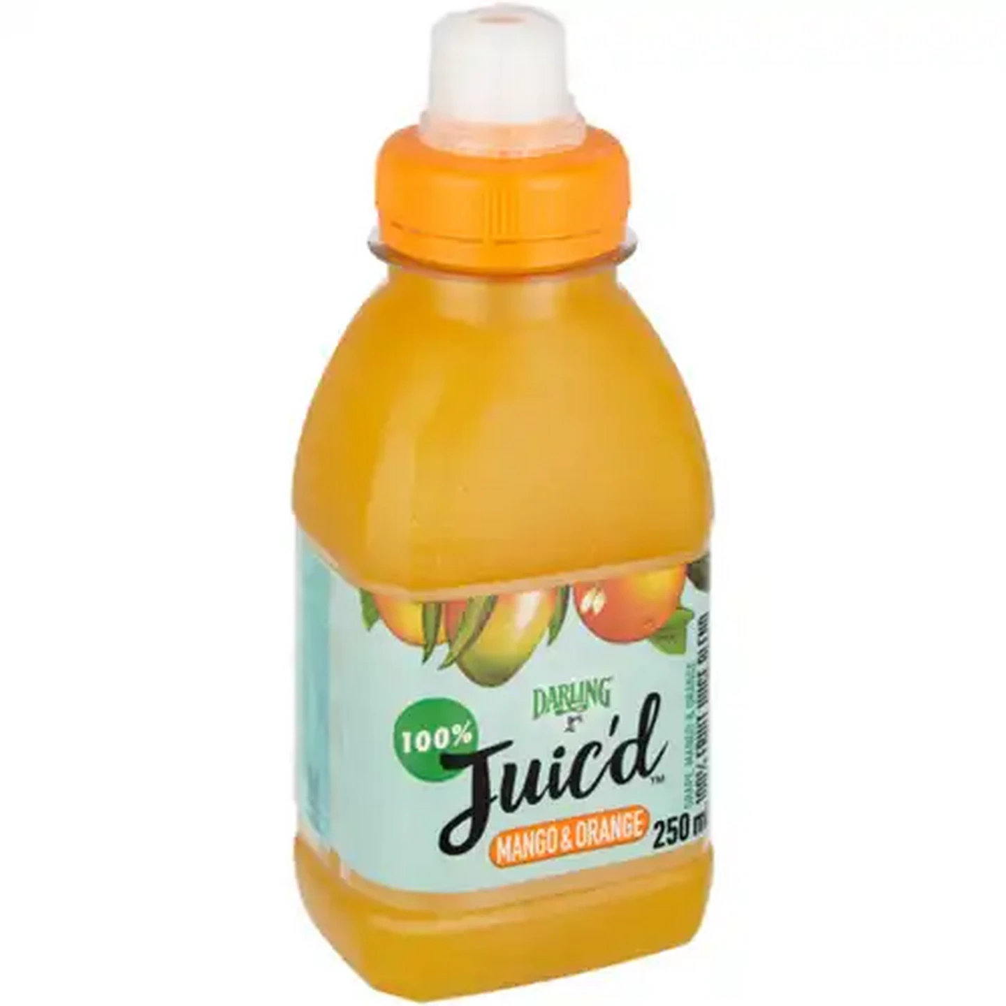 Image of Darling Juic'd Mango & Orange 100% Fruit Juice Blend 250ml