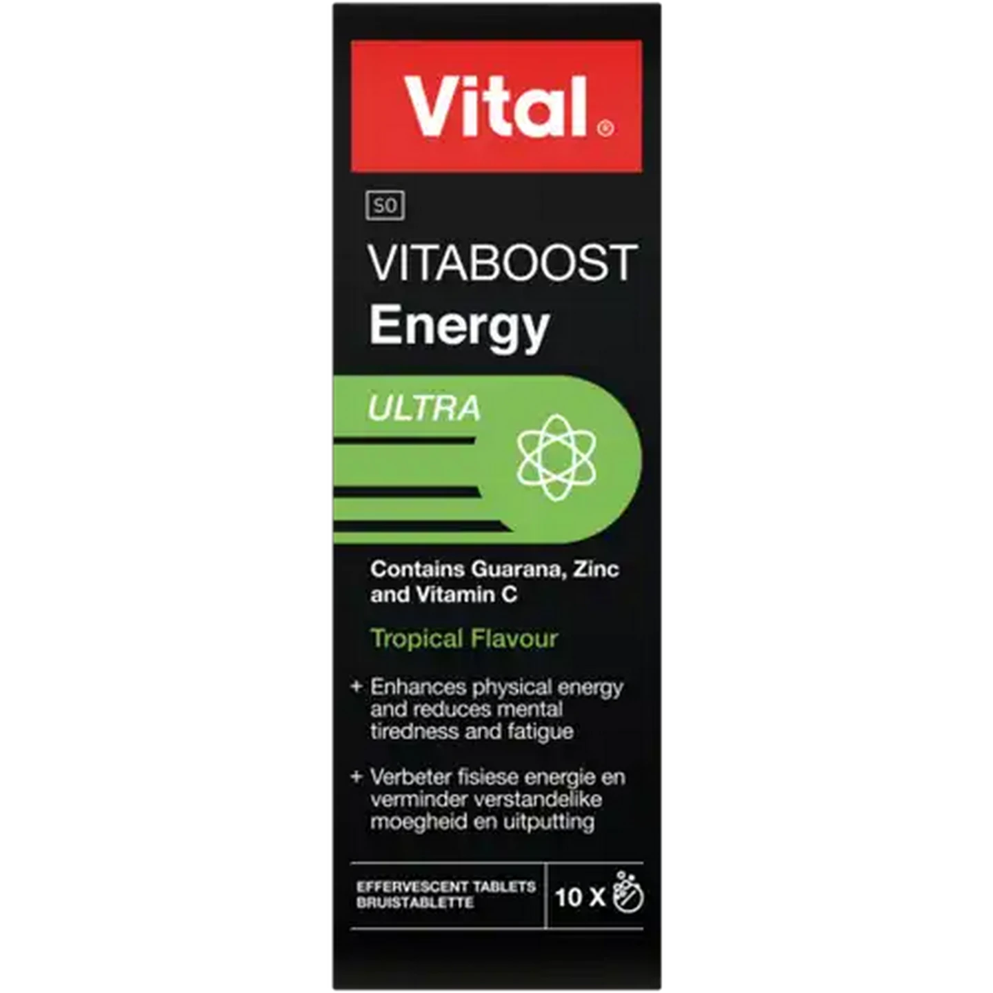 Image of Vital Immune Effervescent Vitaboost Tablets 10 Pack