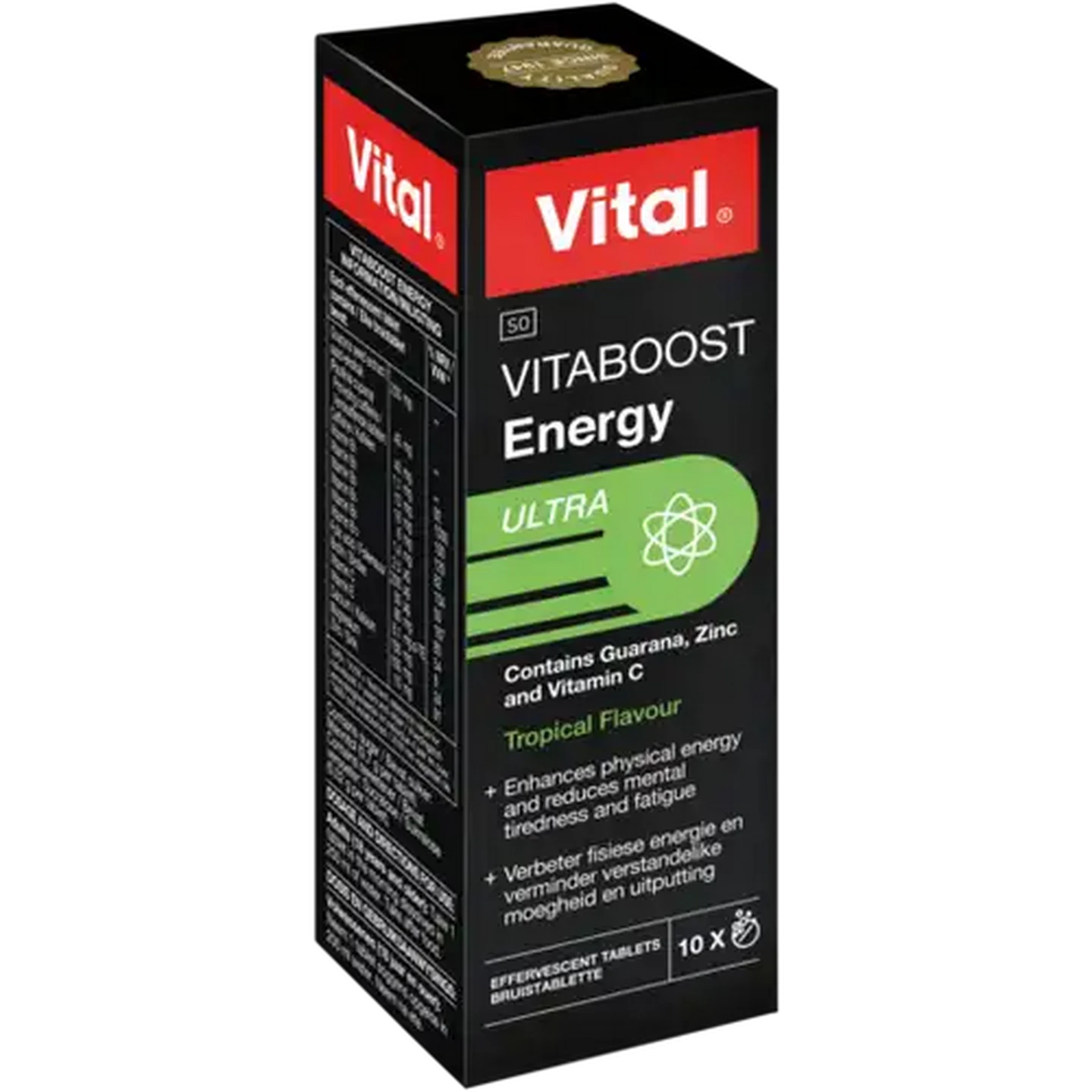Image of Vital Immune Effervescent Vitaboost Tablets 10 Pack