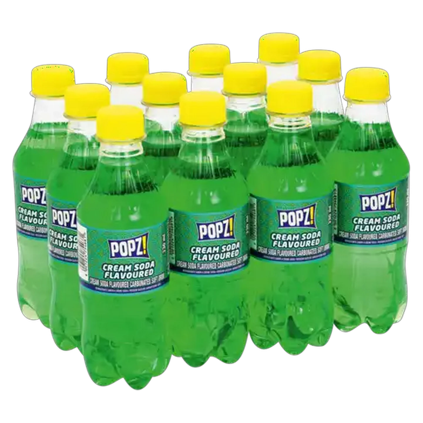 Image of Popz! Cream Soda Flavoured Soft Drink 12 x 330ml