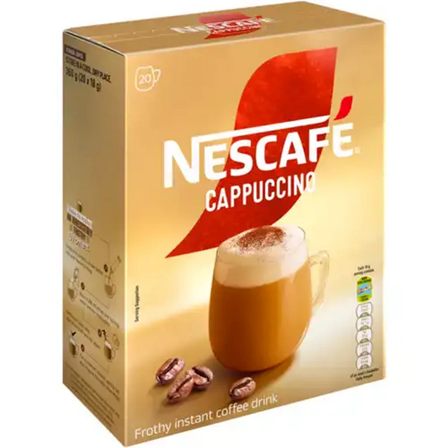 Image of NESCAFÉ Gold Cappuccino Sticks 20 x 18g