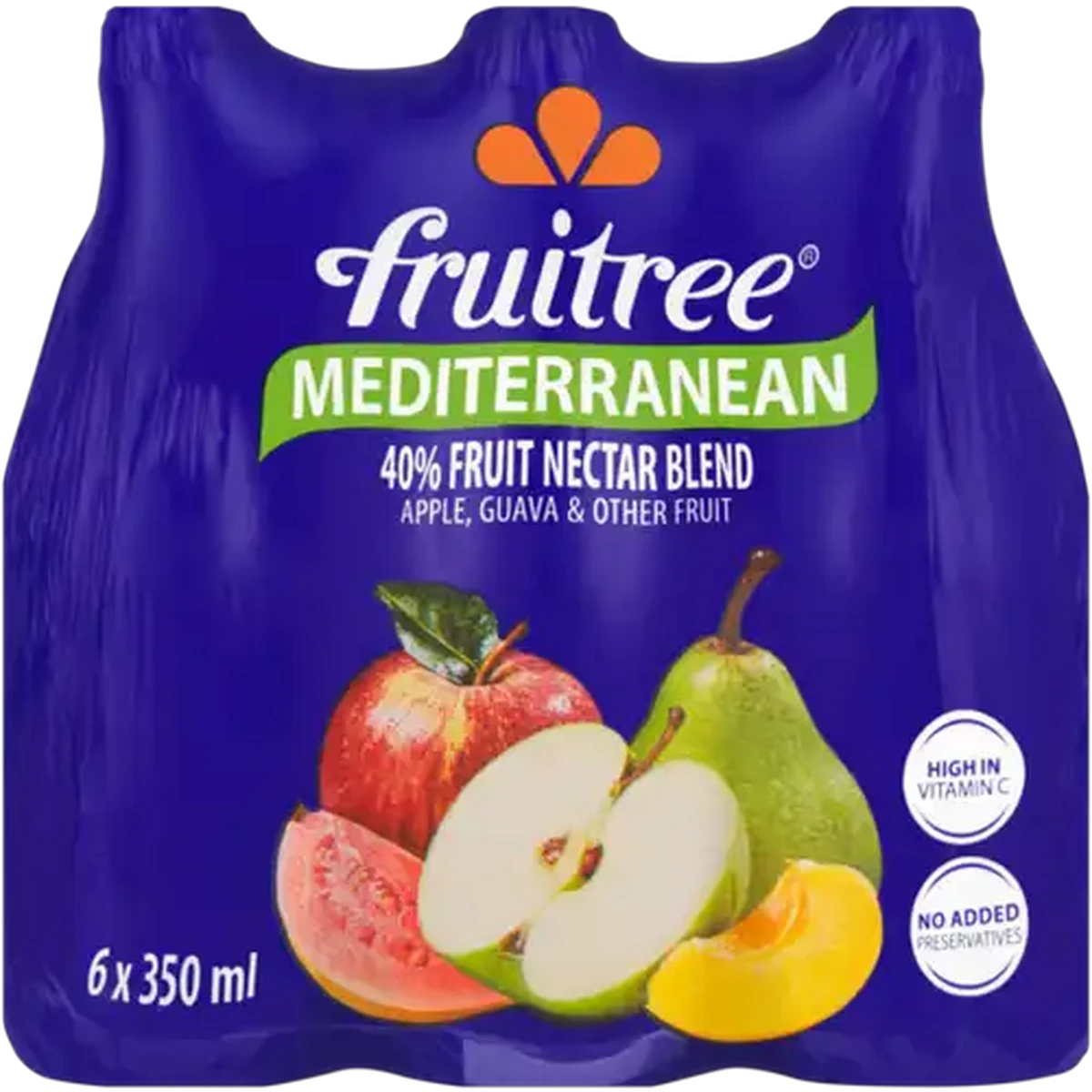 Shoprite ZA | Fruitree Mediterranean 40% Fruit Nectar Blend 6 x 350ml