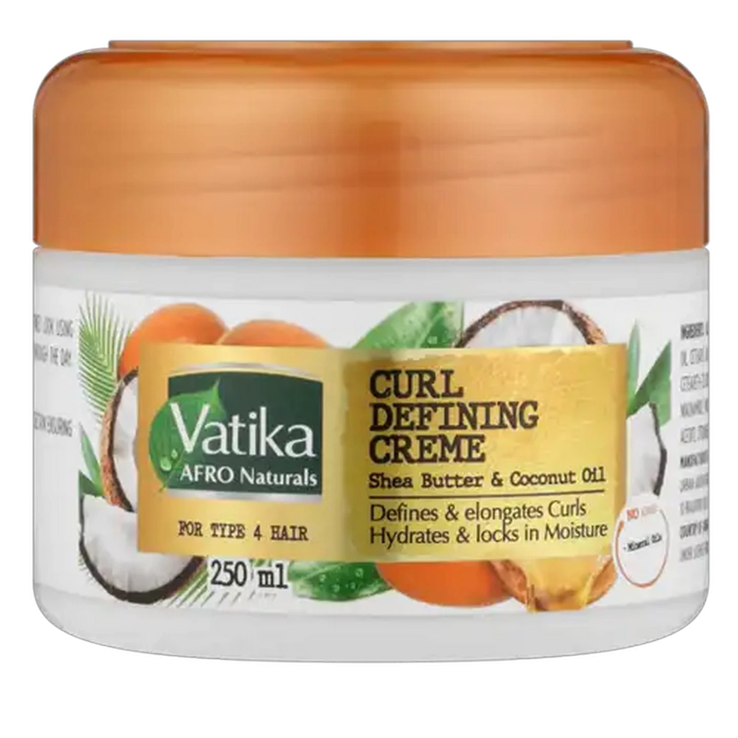 Image of Vatika Afro Naturals Curl Defining Creme Tub 250ml