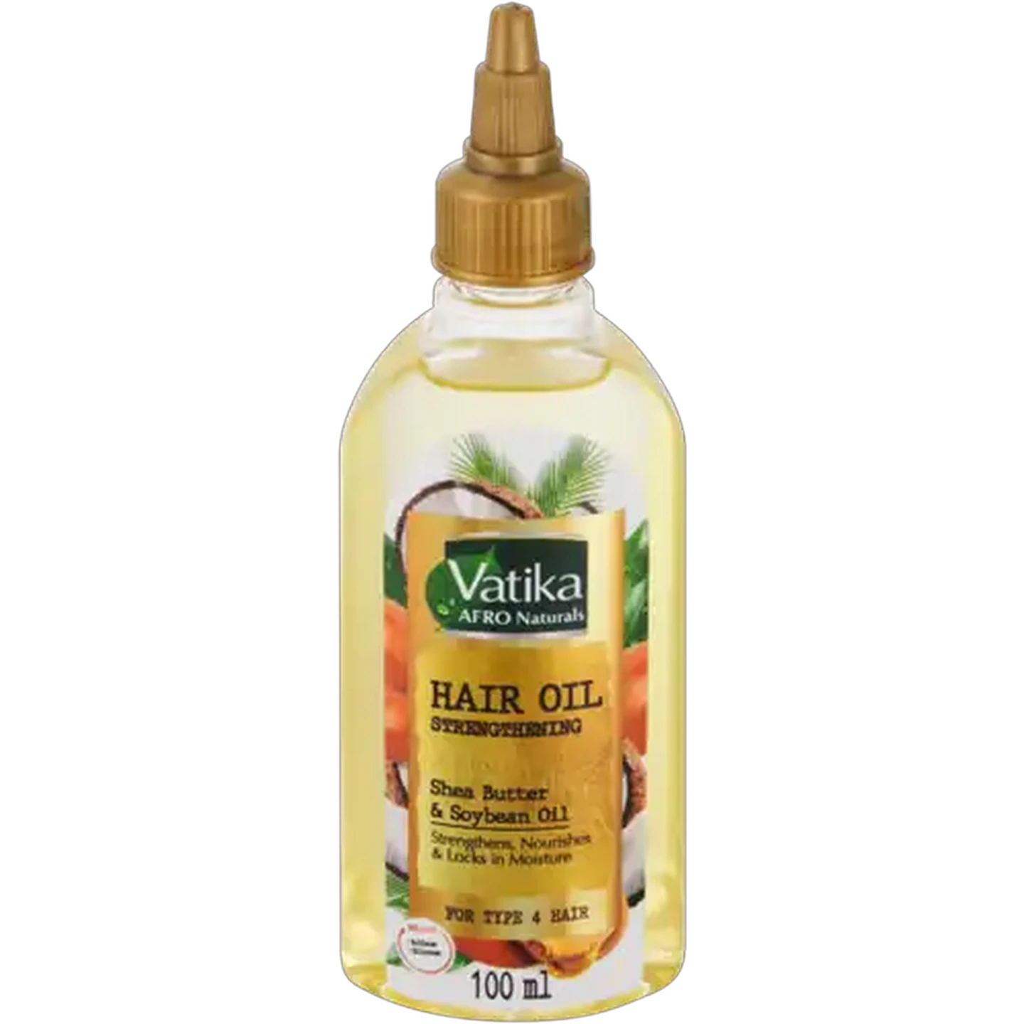 Image of Vatika Afro Naturals Strengthening Hair Oil Bottle 100ml
