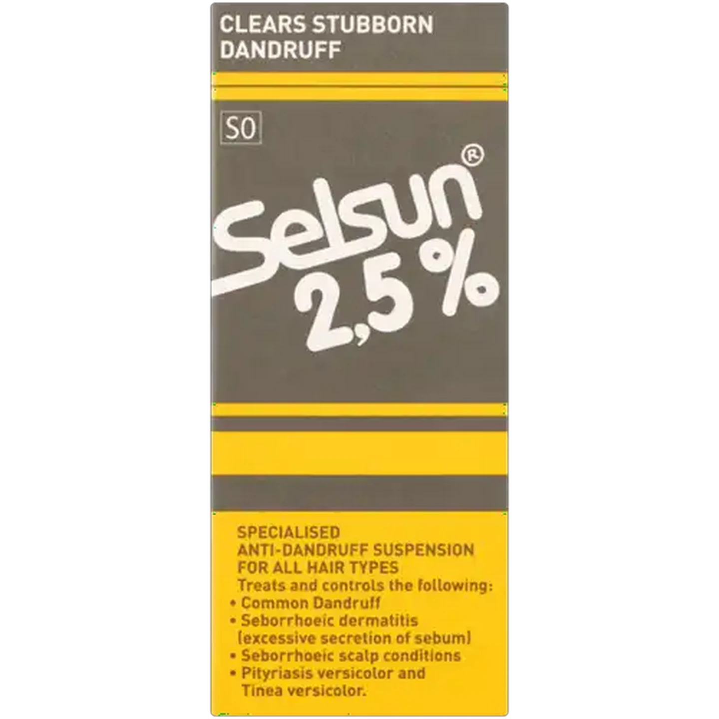 Image of Selsun 2.5% Anti-Dandruff Shampoo Bottle 50ml