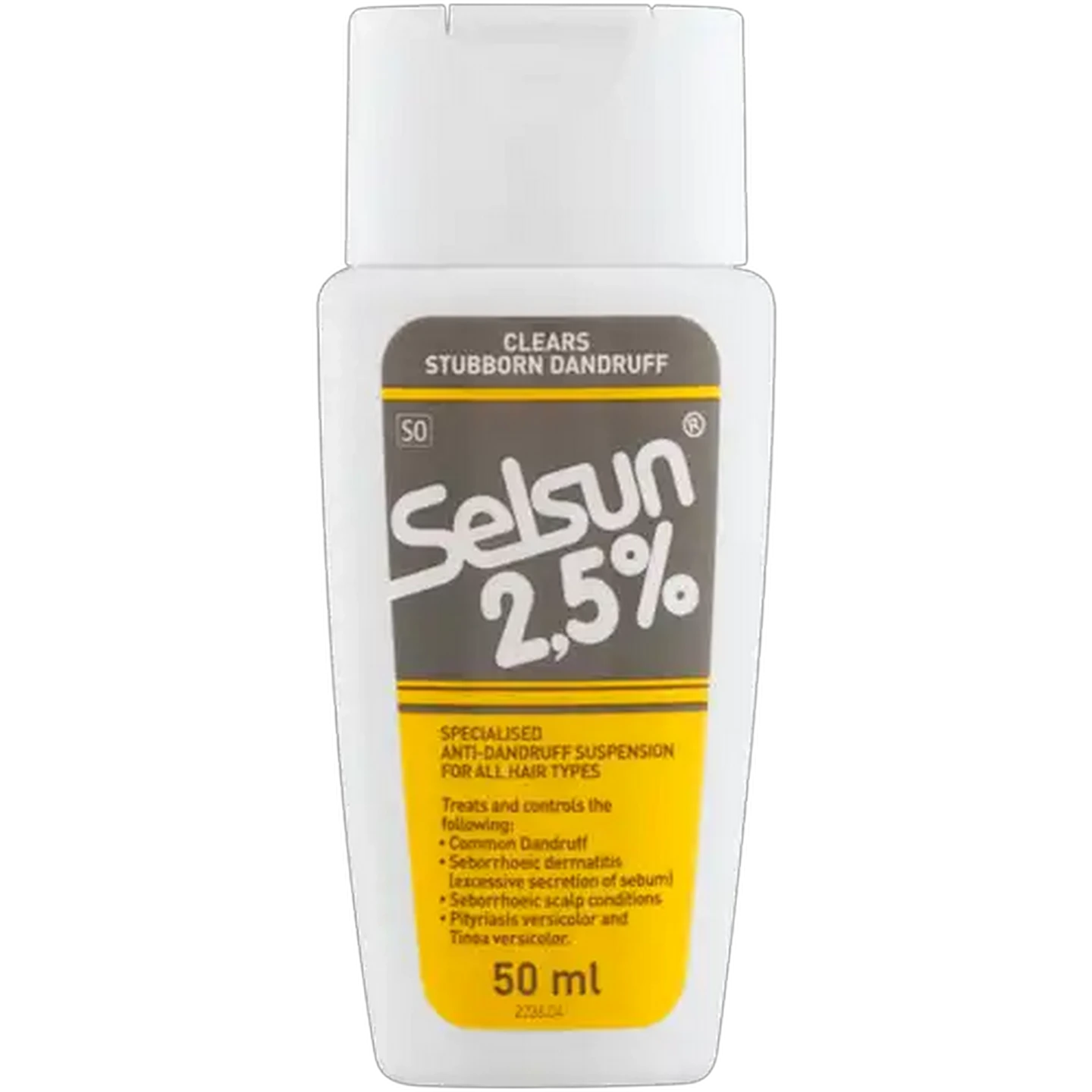 Image of Selsun 2.5% Anti-Dandruff Shampoo Bottle 50ml