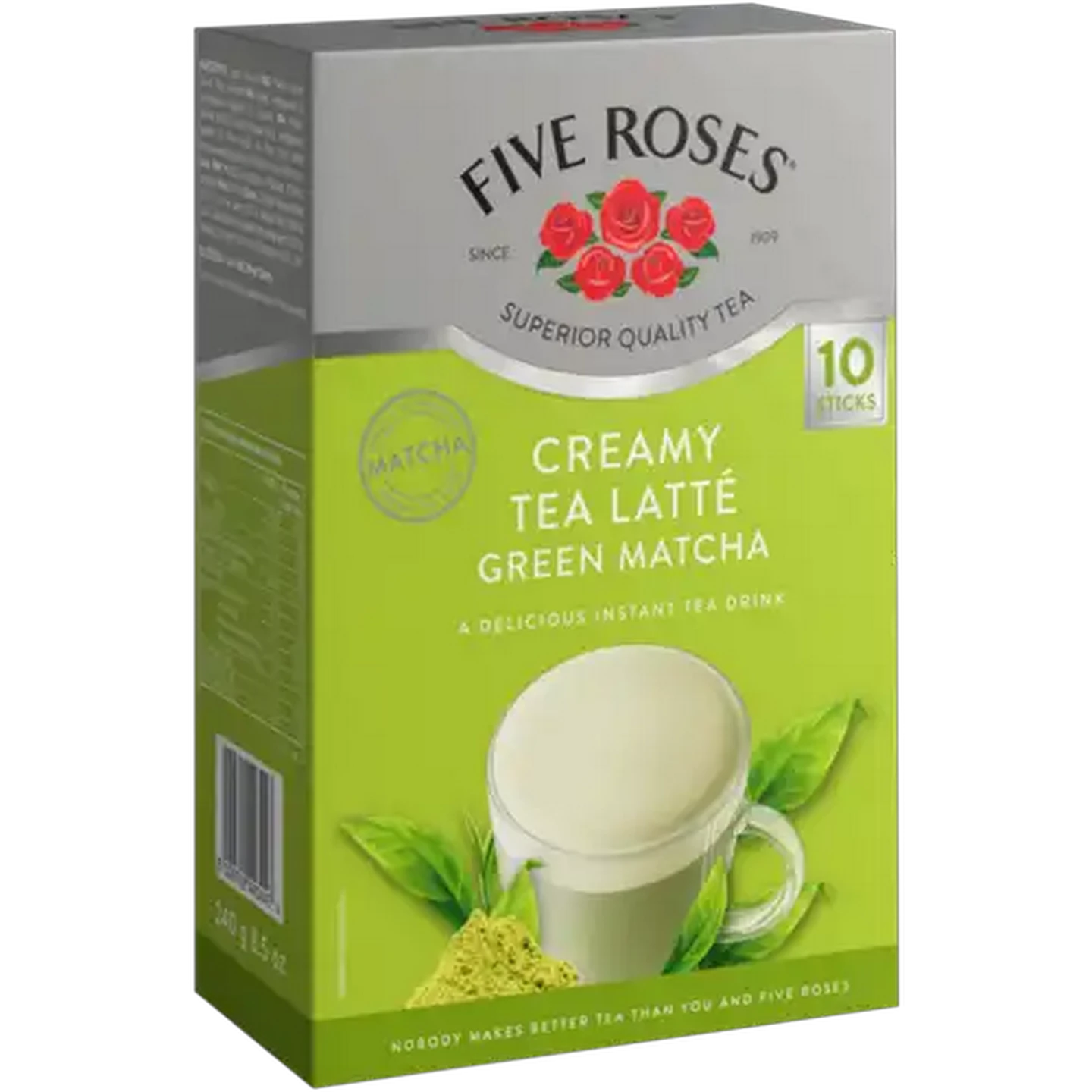Image of Five Roses Green Matcha Creamy Tea Latté 10 Pack