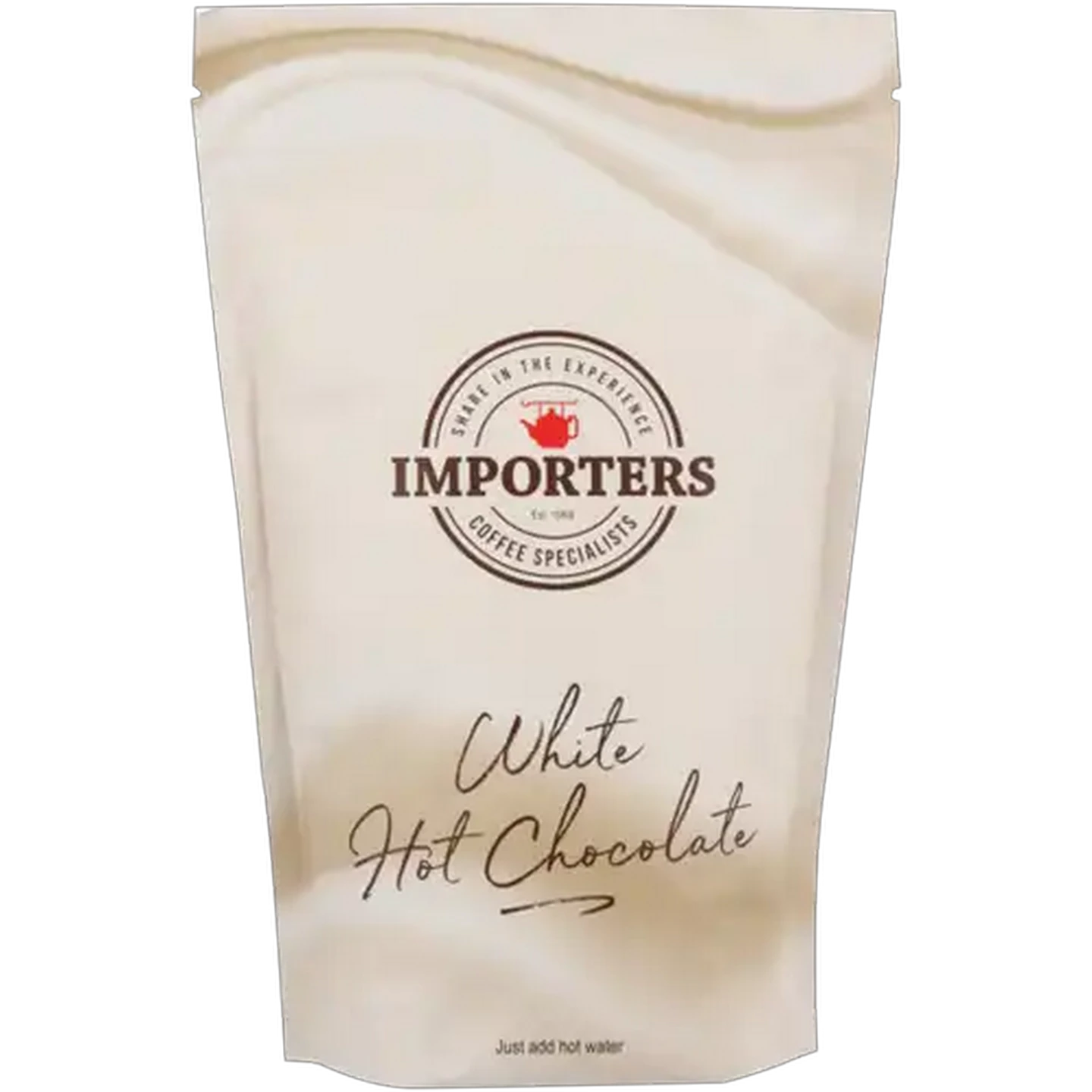 Image of Importers White Hot Chocolate Powder Pouch 400g