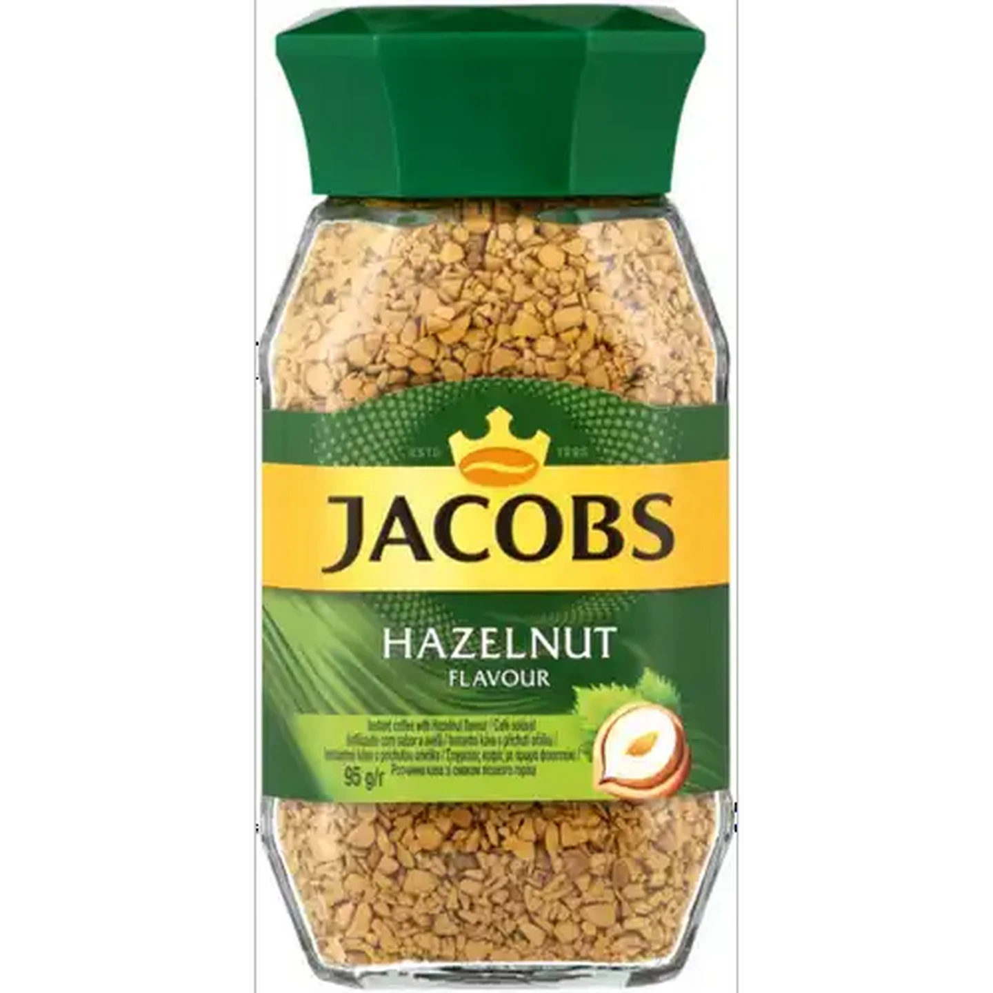 Image of Jacobs Hazelnut Flavoured Instant Coffee 95g