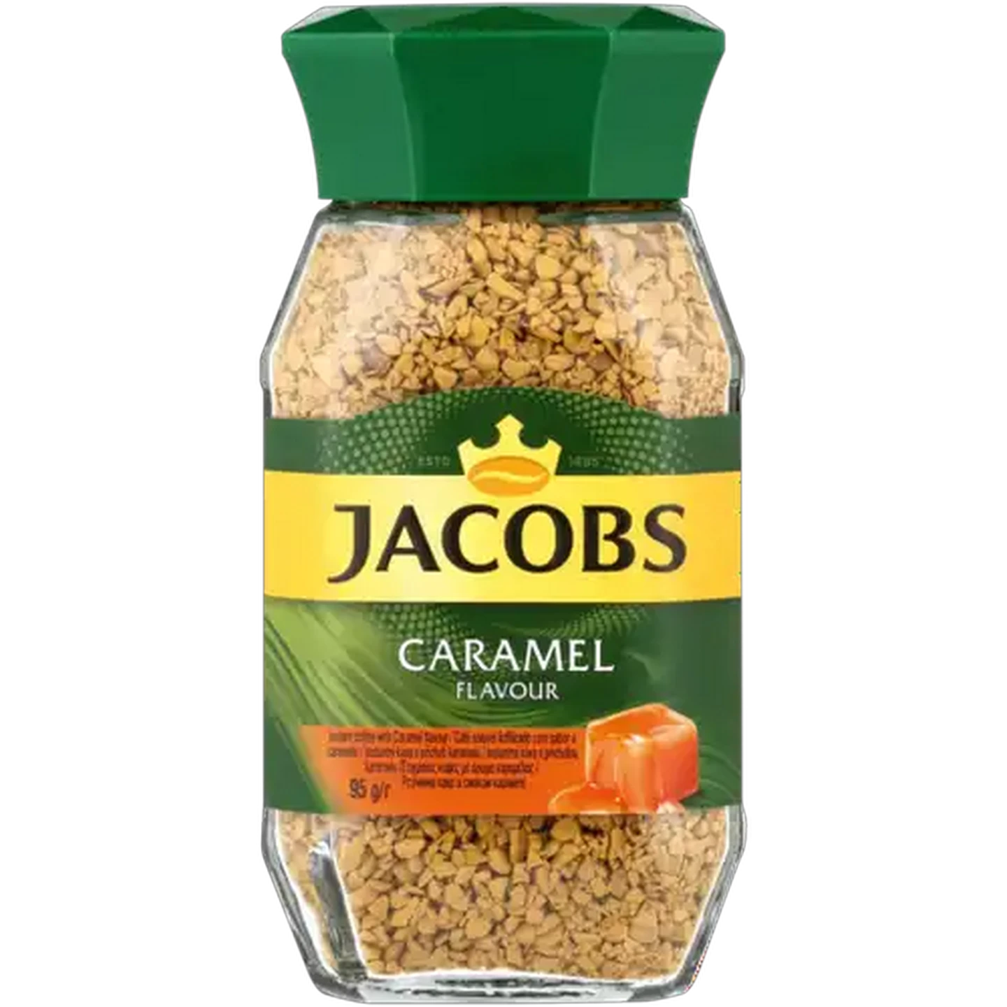 Image of Jacobs Caramel Flavoured Instant Coffee 95g