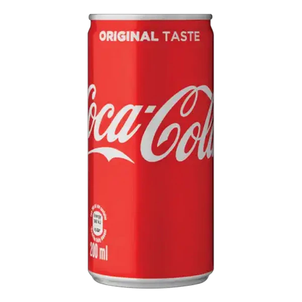 Coca-Cola Original Soft Drink Can 200ml