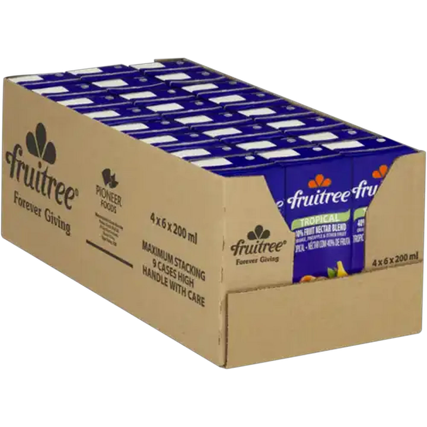 Image of Fruitree Tropical 40% Fruit Nectar Blend 24 x 200ml