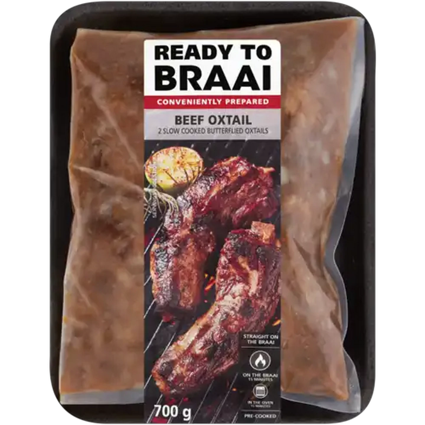 Image of Ready To Braai Butterflied Beef Oxtail 700g