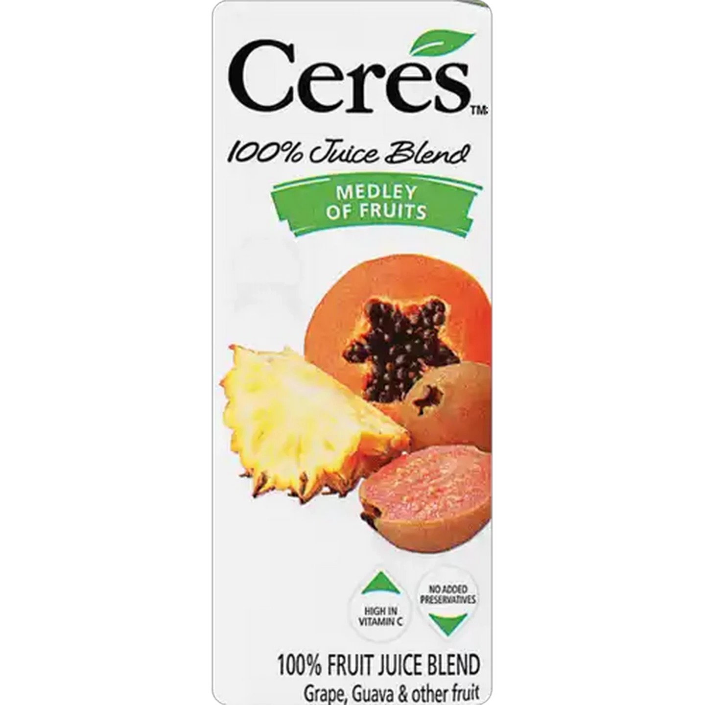 Image of Ceres 100% Medley Of Fruit Juice 200ml
