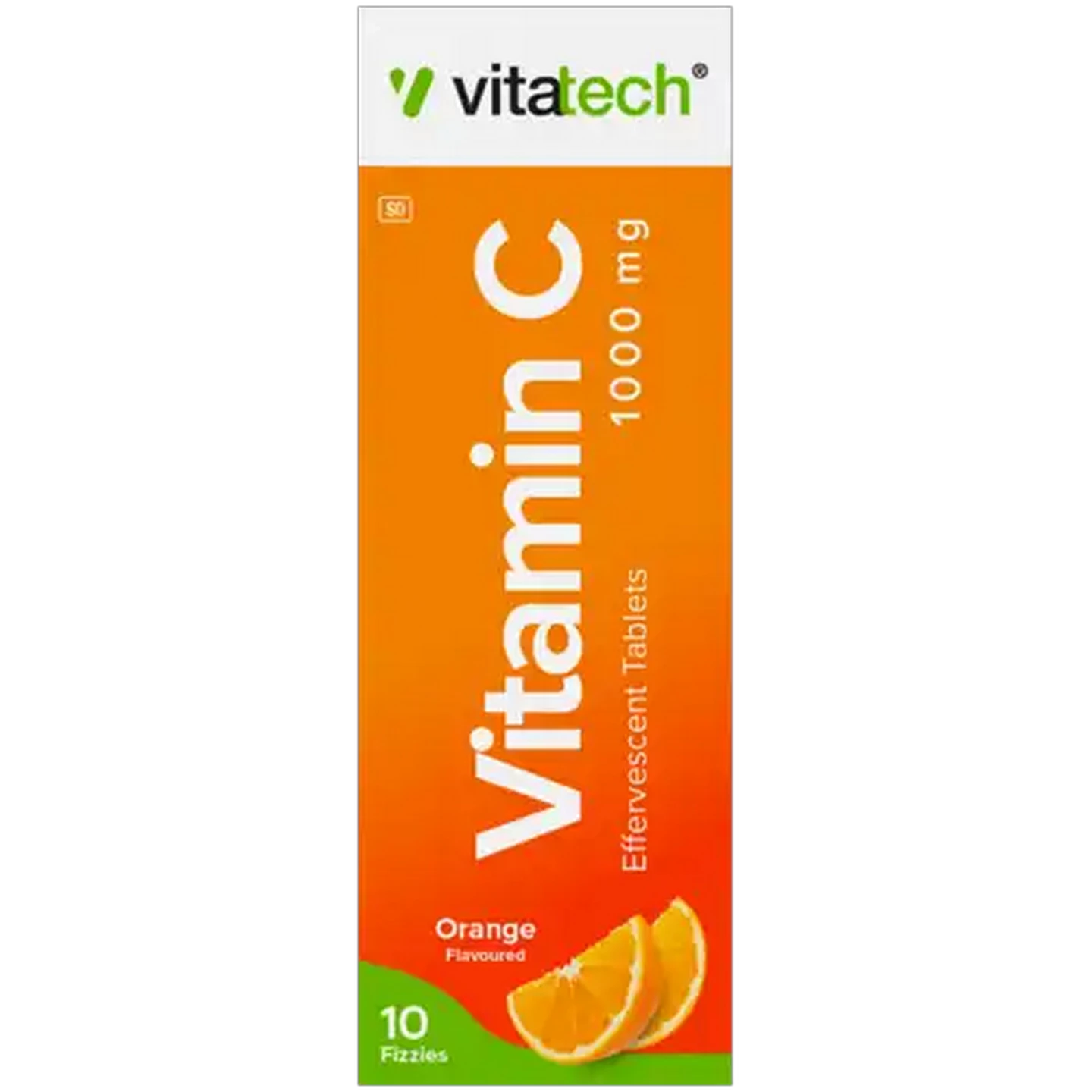 Image of Vitatech Vitamin C Effervescent Tablets 10 Pack