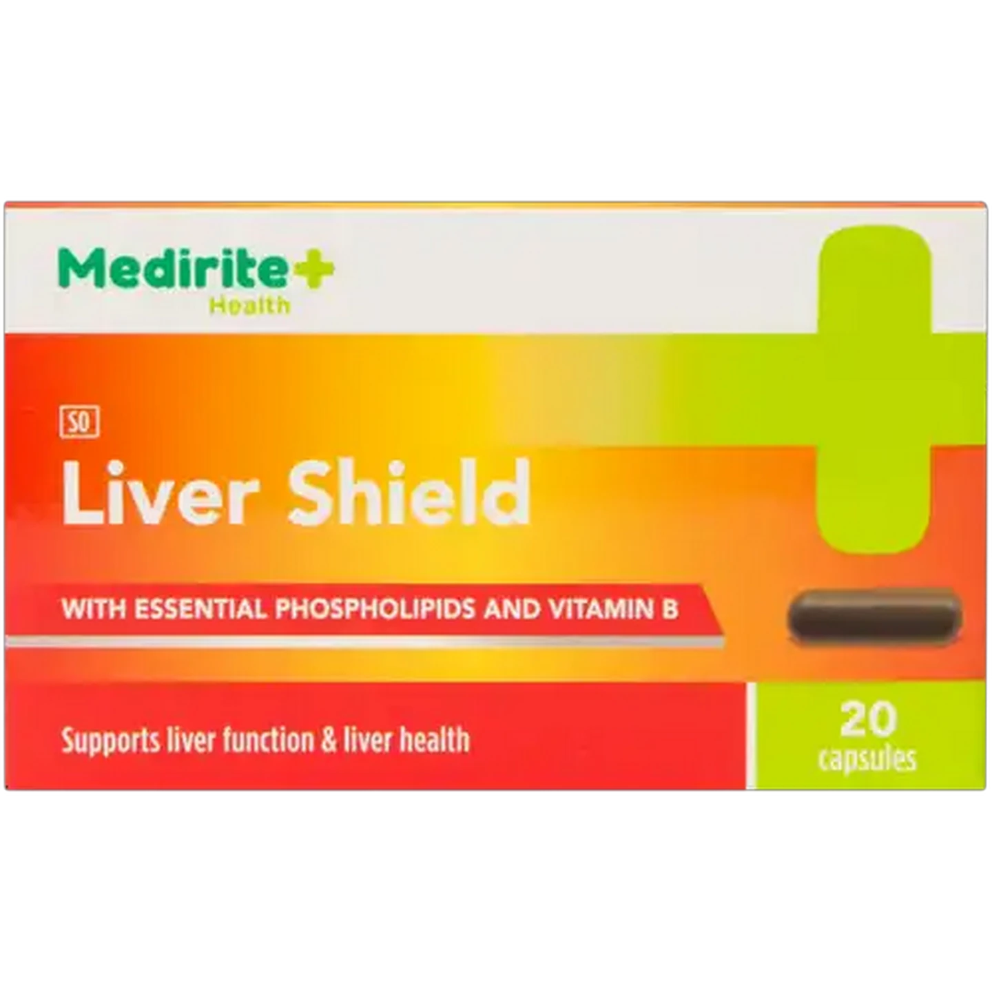 Image of Medirite Liver Shield Capsules 20 Pack