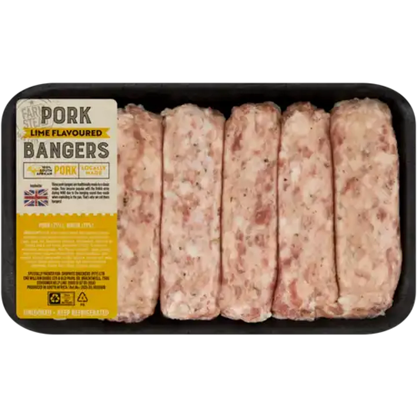 Image of Farmstead Lime Flavoured Pork Bangers Per kg