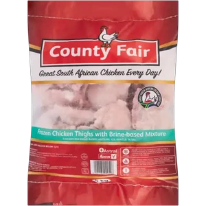 Checkers Sixty60 | County Fair Frozen Chicken Thighs In Brine
