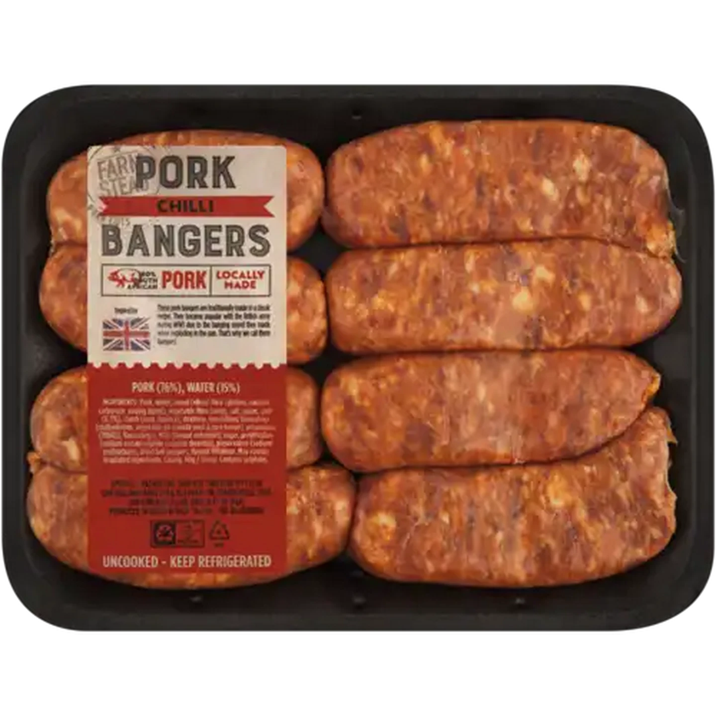 Image of Farmstead Chilli Pork Bangers Per kg