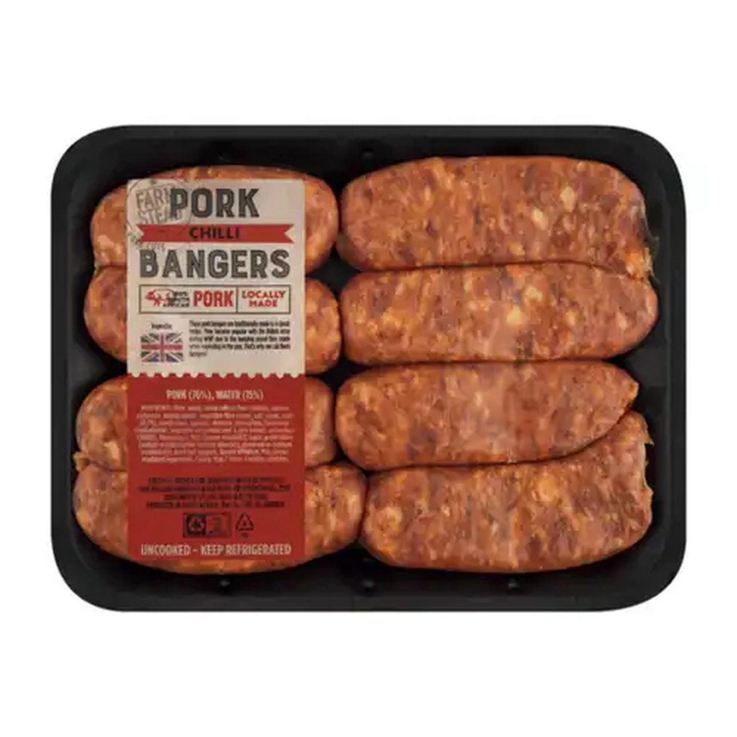 Image of Farmstead Chilli Pork Bangers Per kg