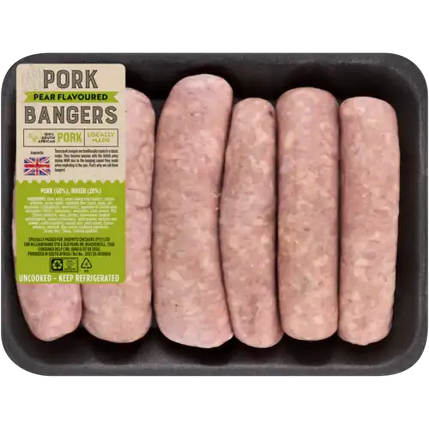 Image of Farmstead Pear Flavoured Pork Bangers Per kg