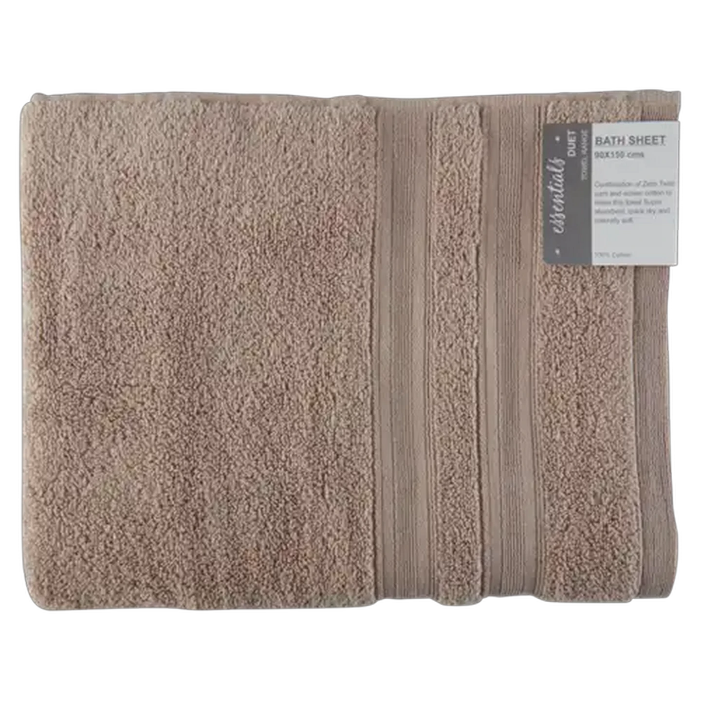 Image of Essentials Duet Mink Bath Sheet 90 x 150cm