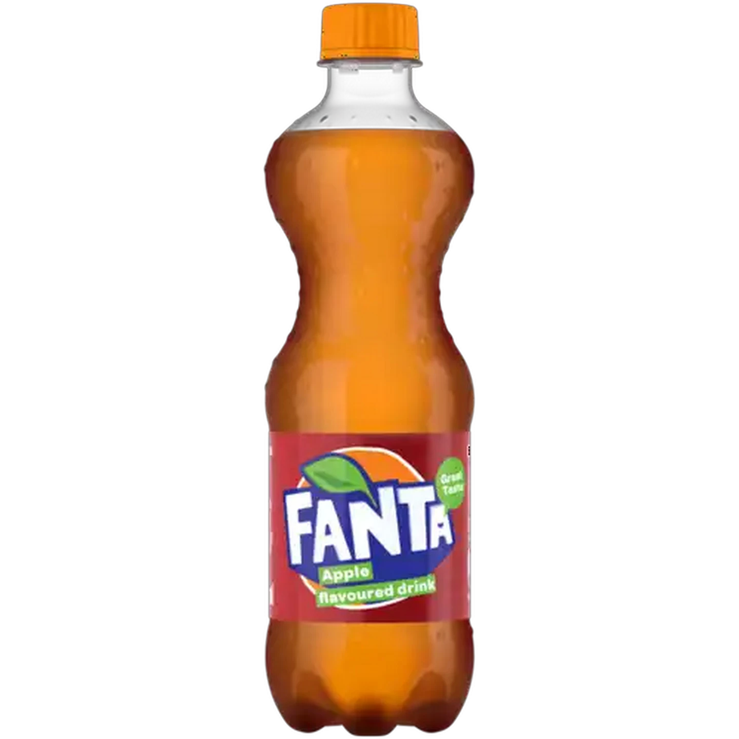 Image of Fanta Apple Flavoured Sparkling Soft Drink Bottle 500ml