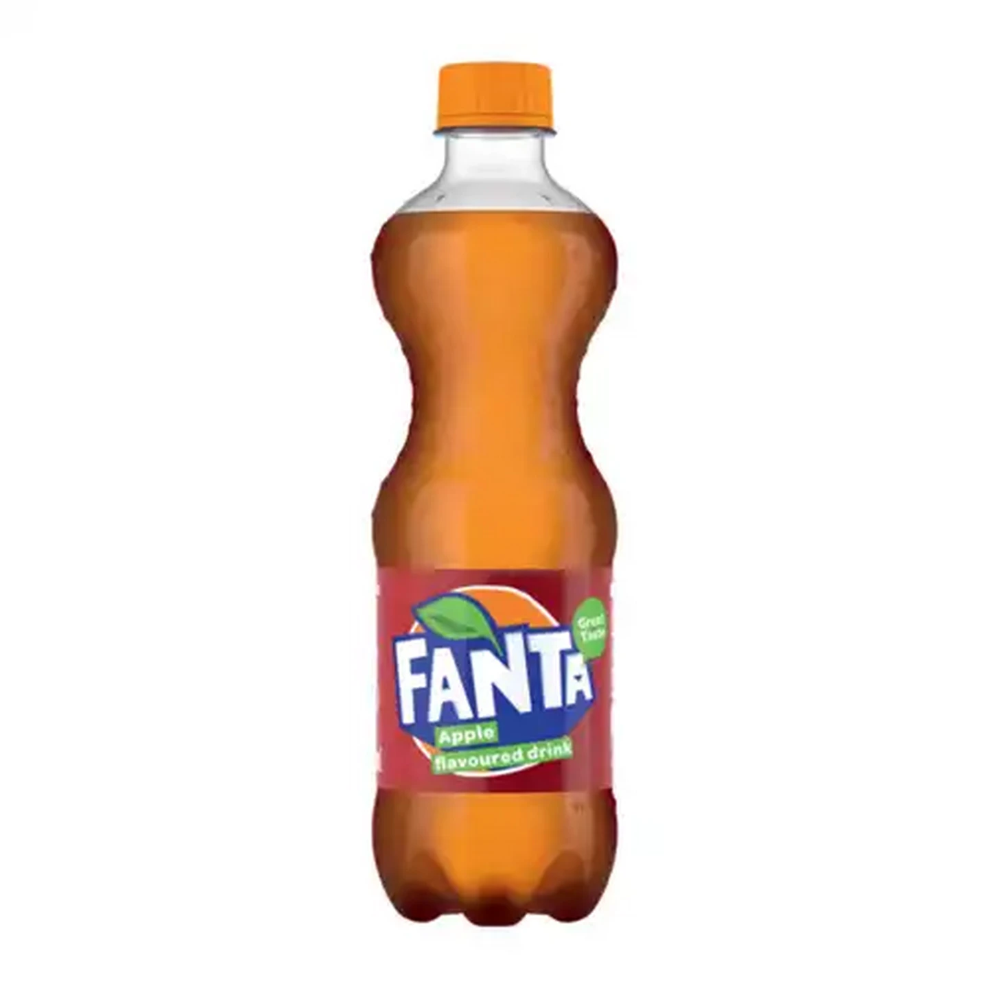 Image of Fanta Apple Flavoured Sparkling Soft Drink Bottle 500ml