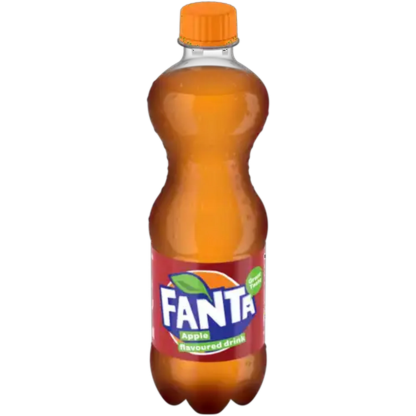 Image of Fanta Apple Flavoured Sparkling Soft Drink Bottle 500ml