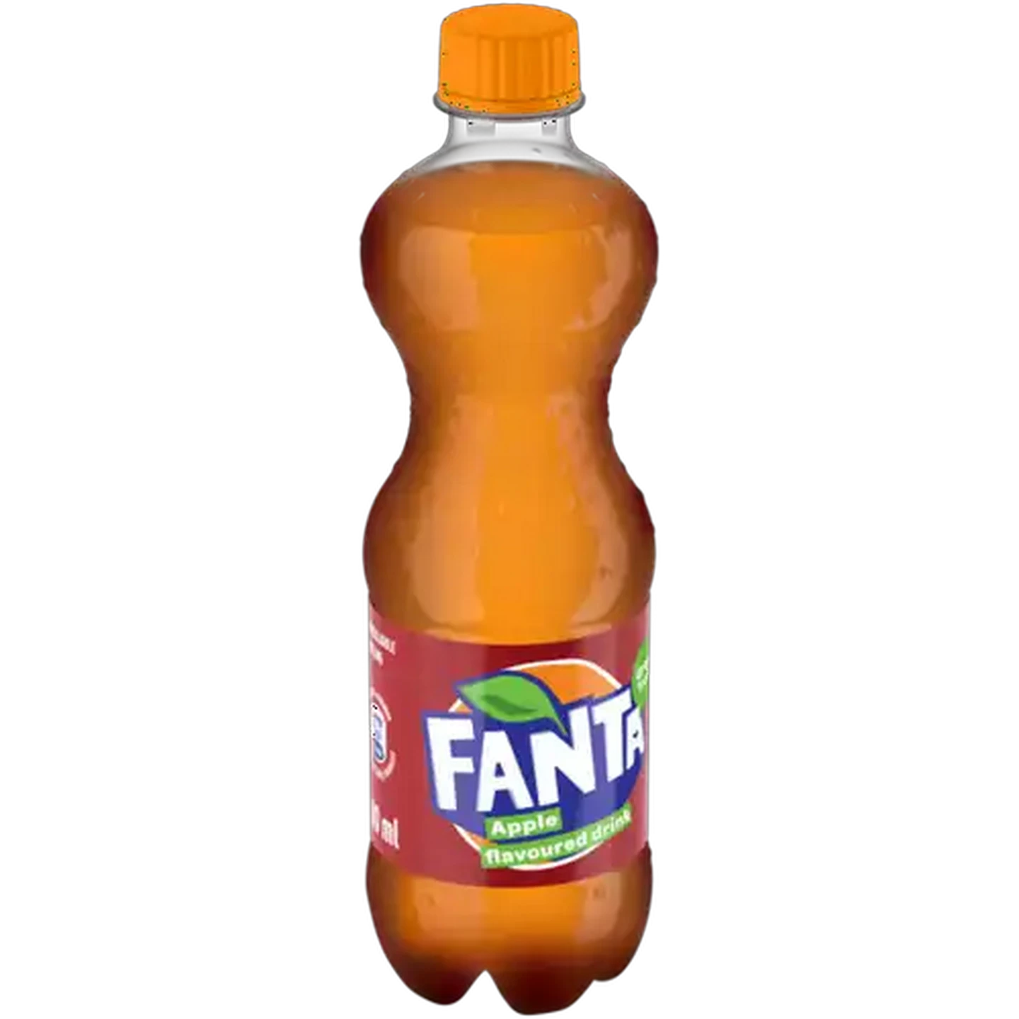 Image of Fanta Apple Flavoured Sparkling Soft Drink Bottle 500ml