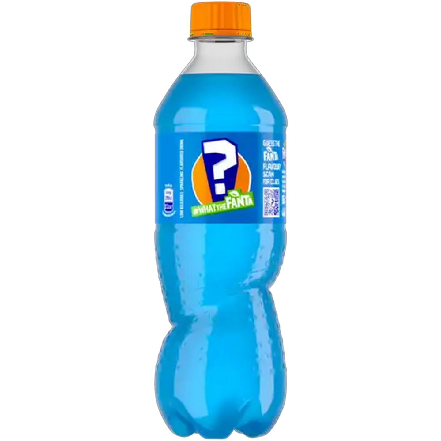 Image of Fanta What The Fanta Blue Flavoured Sparkling Soft Drink Bottle 440ml