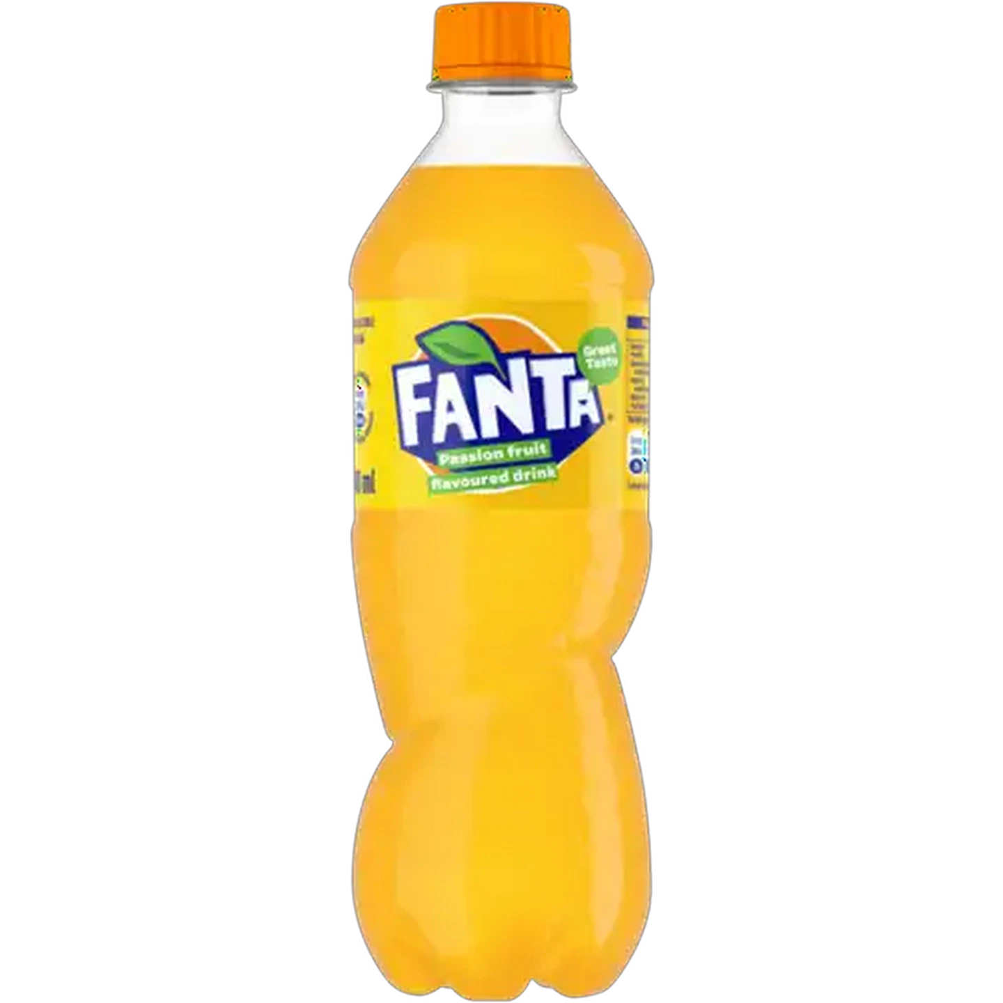 Image of Fanta Passion Fruit Flavoured Sparkling Soft Drink Bottle 400ml