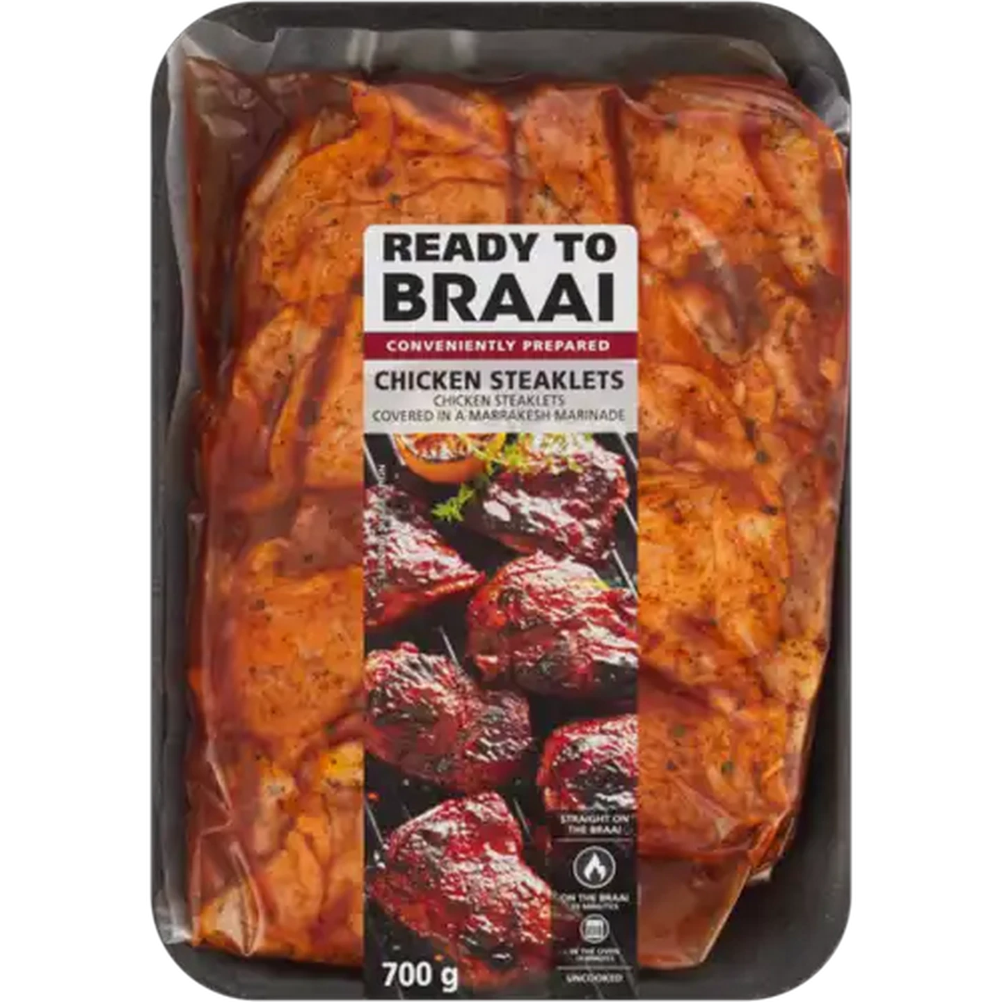 Image of Ready To Braai Chicken Steaklets 700g