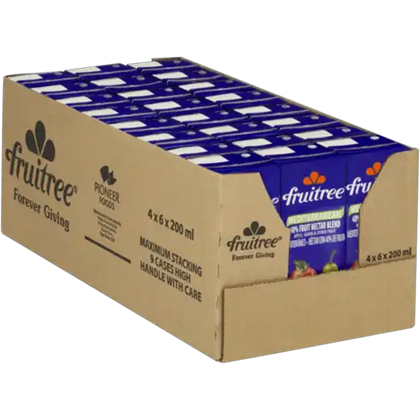 Image of Fruitree Mediterranean 40% Fruit Nectar Blend 24 x 200ml