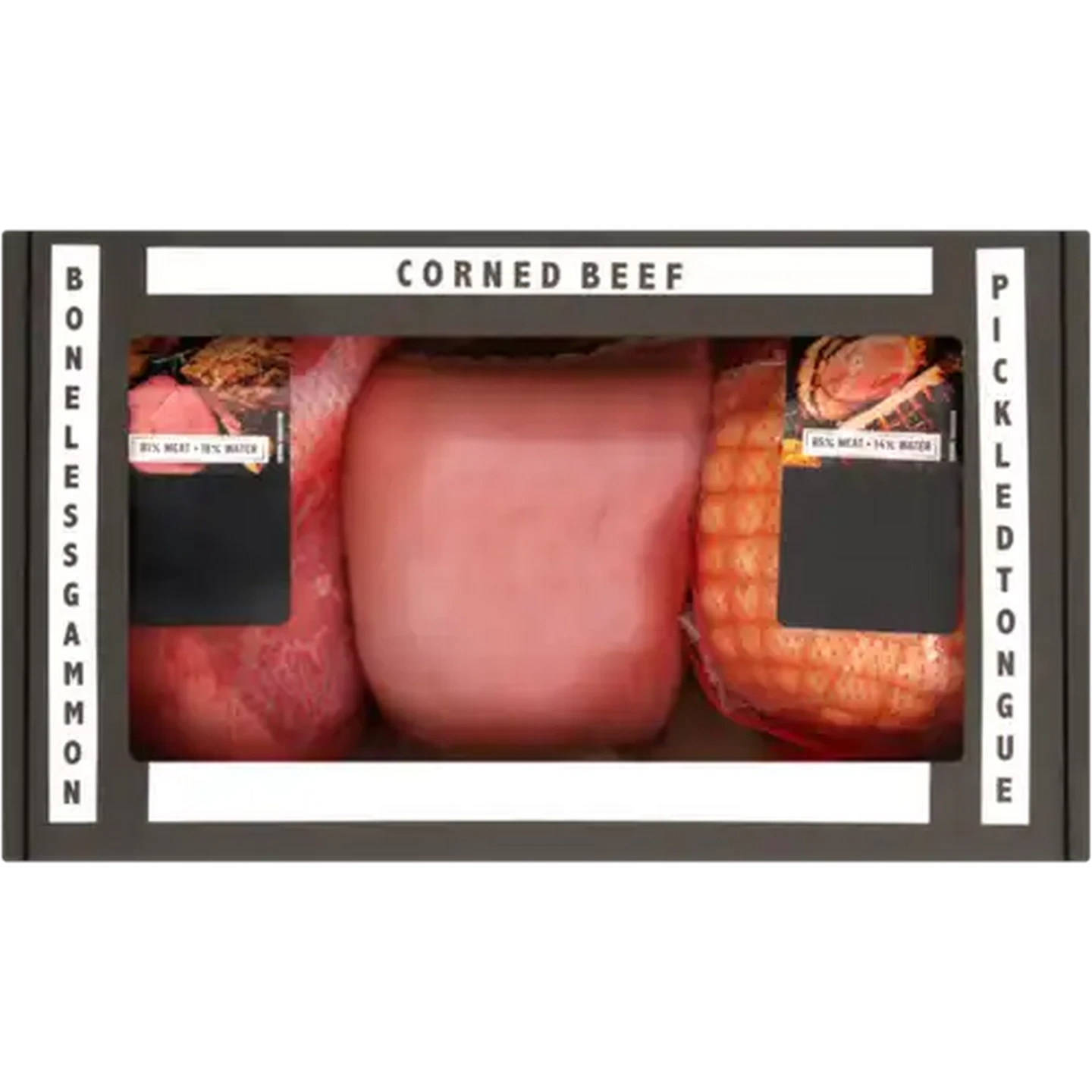 Image of Corned Beef, Boneless Gammon & Pickled Tongue Meat Pack Per kg