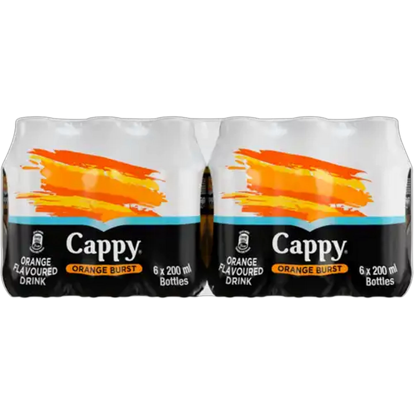 Image of Cappy Orange Burst Flavoured Drinks 24 x 200ml