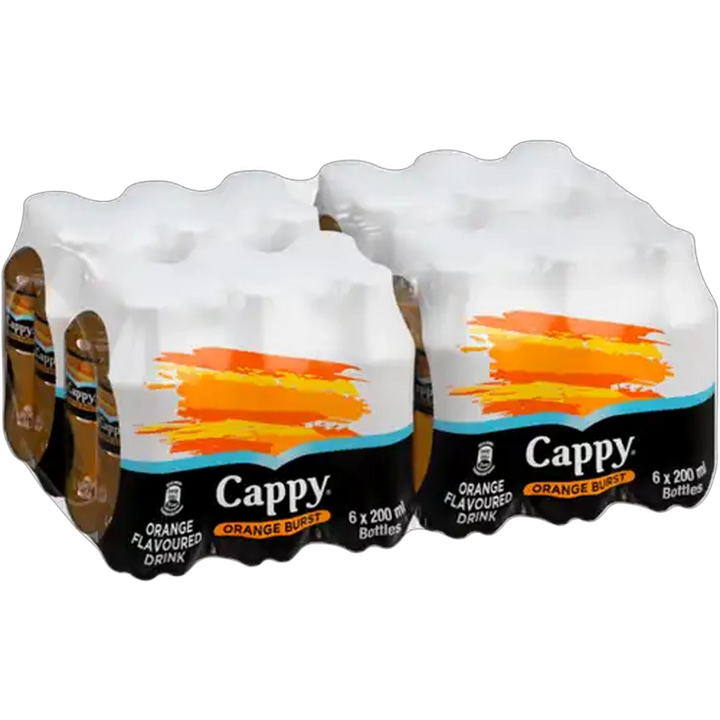 Image of Cappy Orange Burst Flavoured Drinks 24 x 200ml