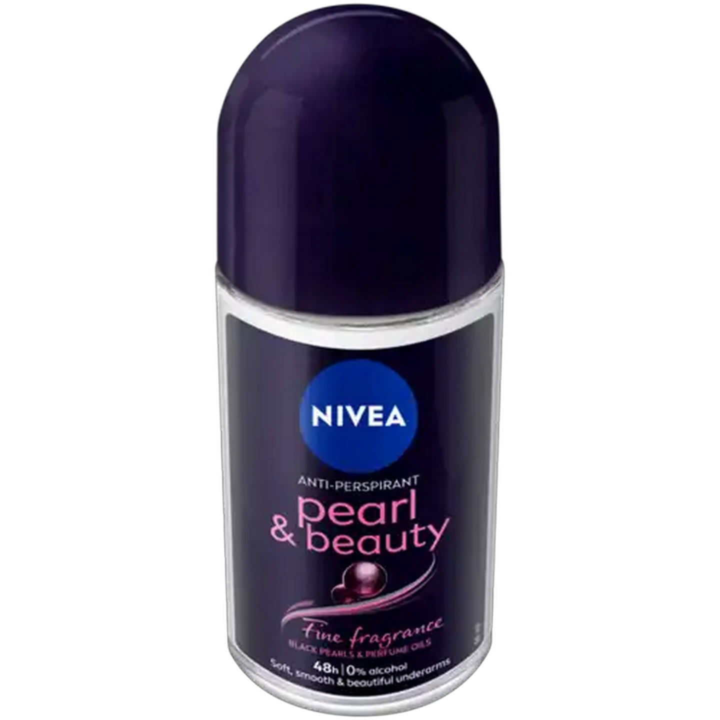 Image of NIVEA Pearl & Beauty Fine Fragrance 0% Alcohol Anti-Perspirant Roll-On 50ml