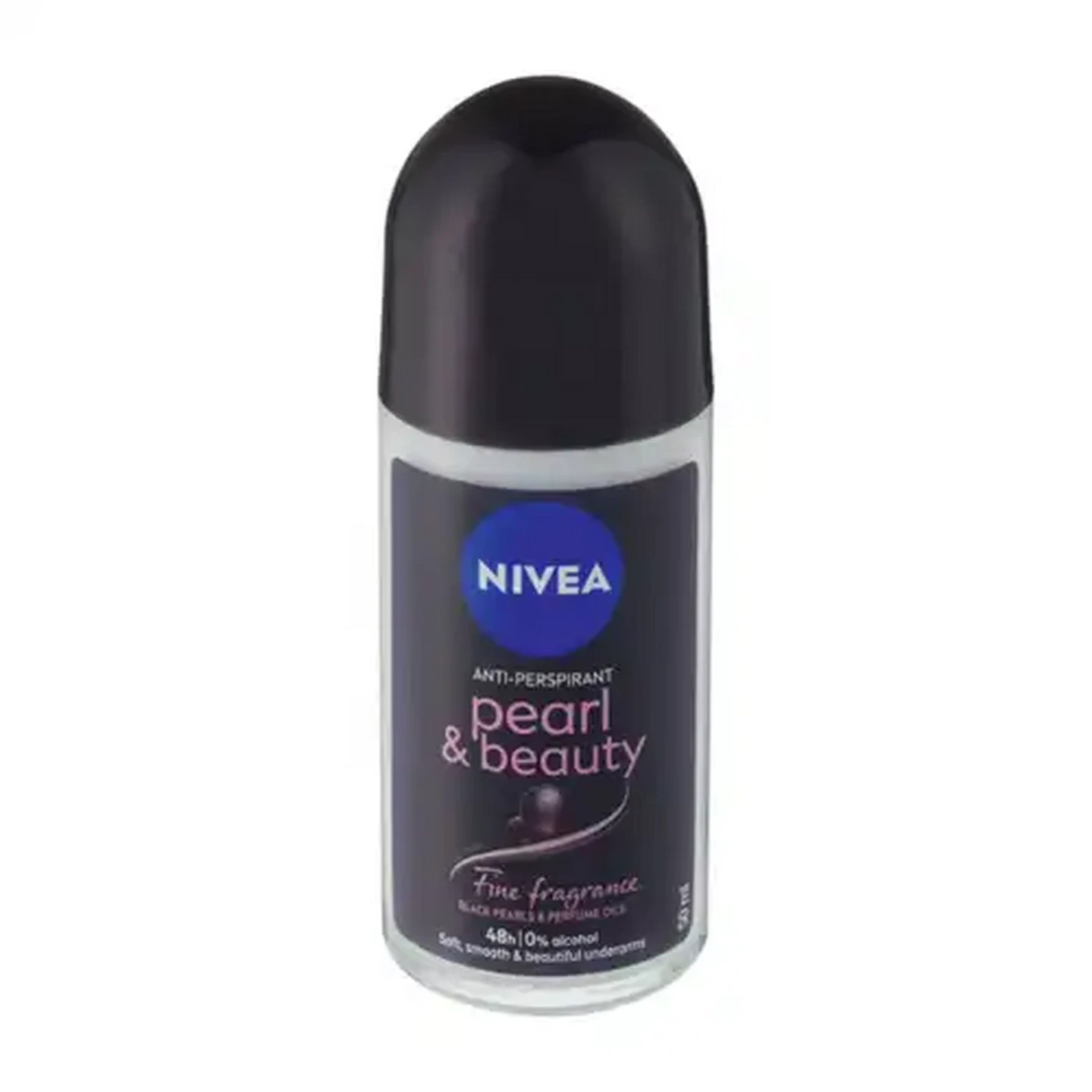 Image of NIVEA Pearl & Beauty Fine Fragrance 0% Alcohol Anti-Perspirant Roll-On 50ml