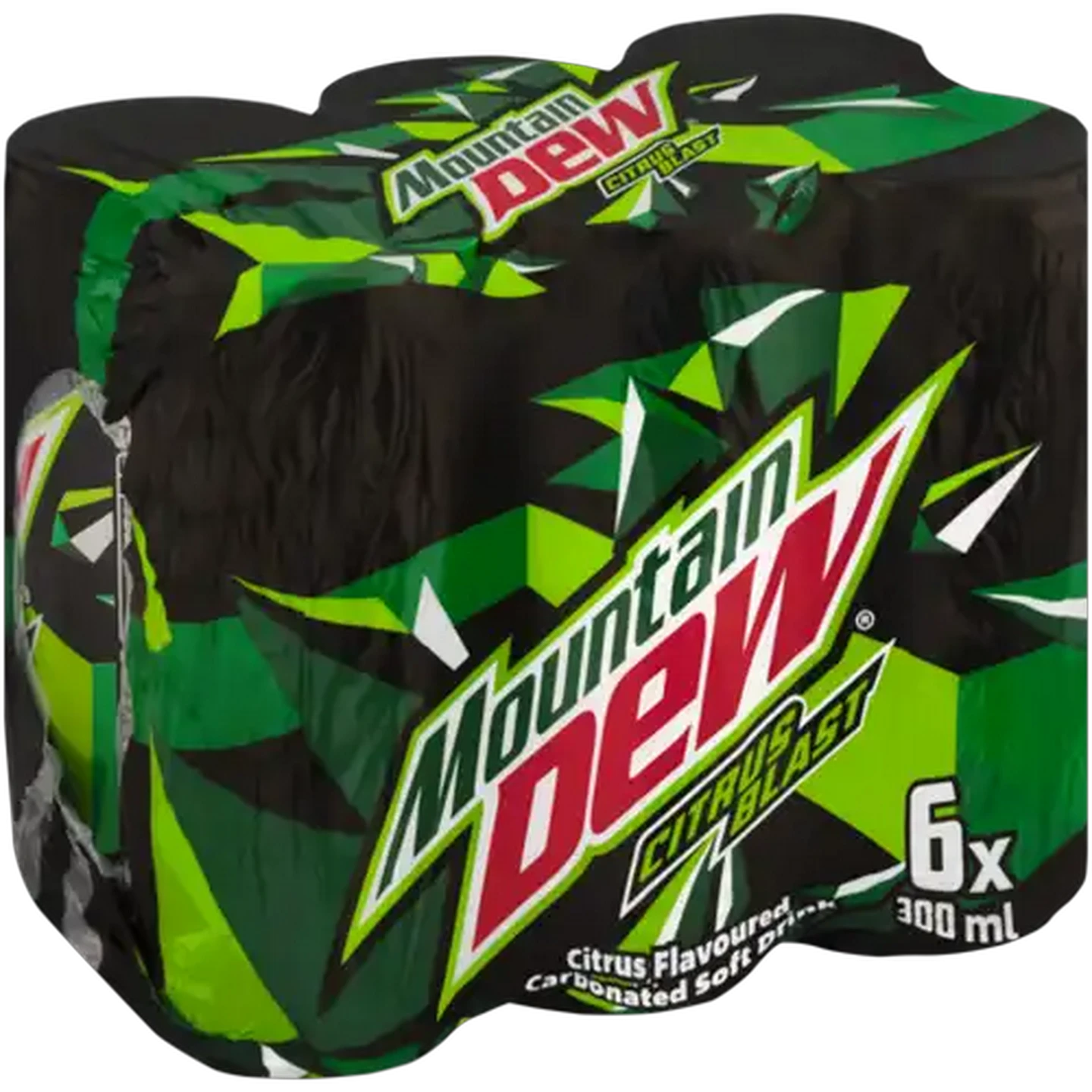 Image of Mountain Dew Citrus Blast Soft Drink 6 x 300ml
