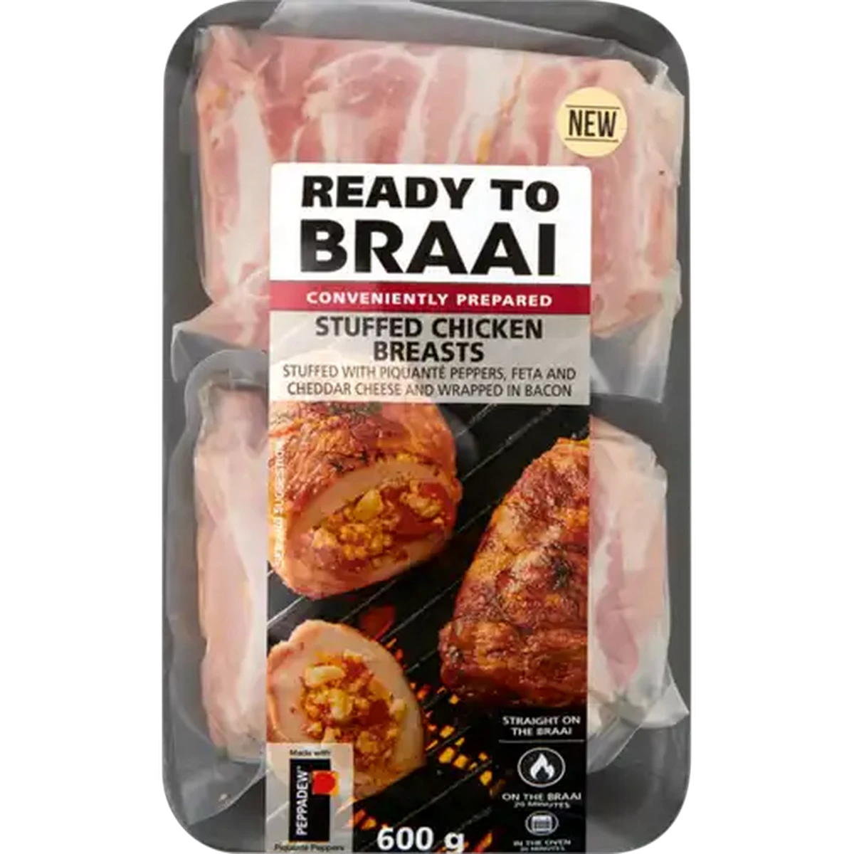 Shoprite ZA | Ready To Braai Stuffed Chicken Breast 600g