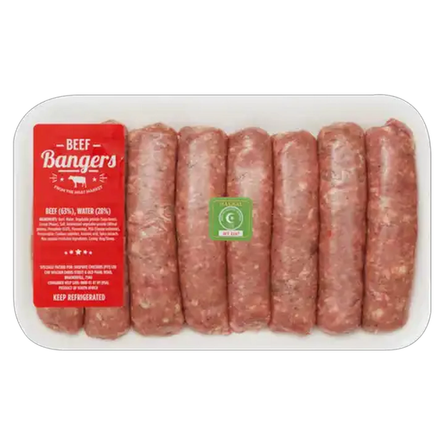 Image of Halaal Beef Bangers Per kg