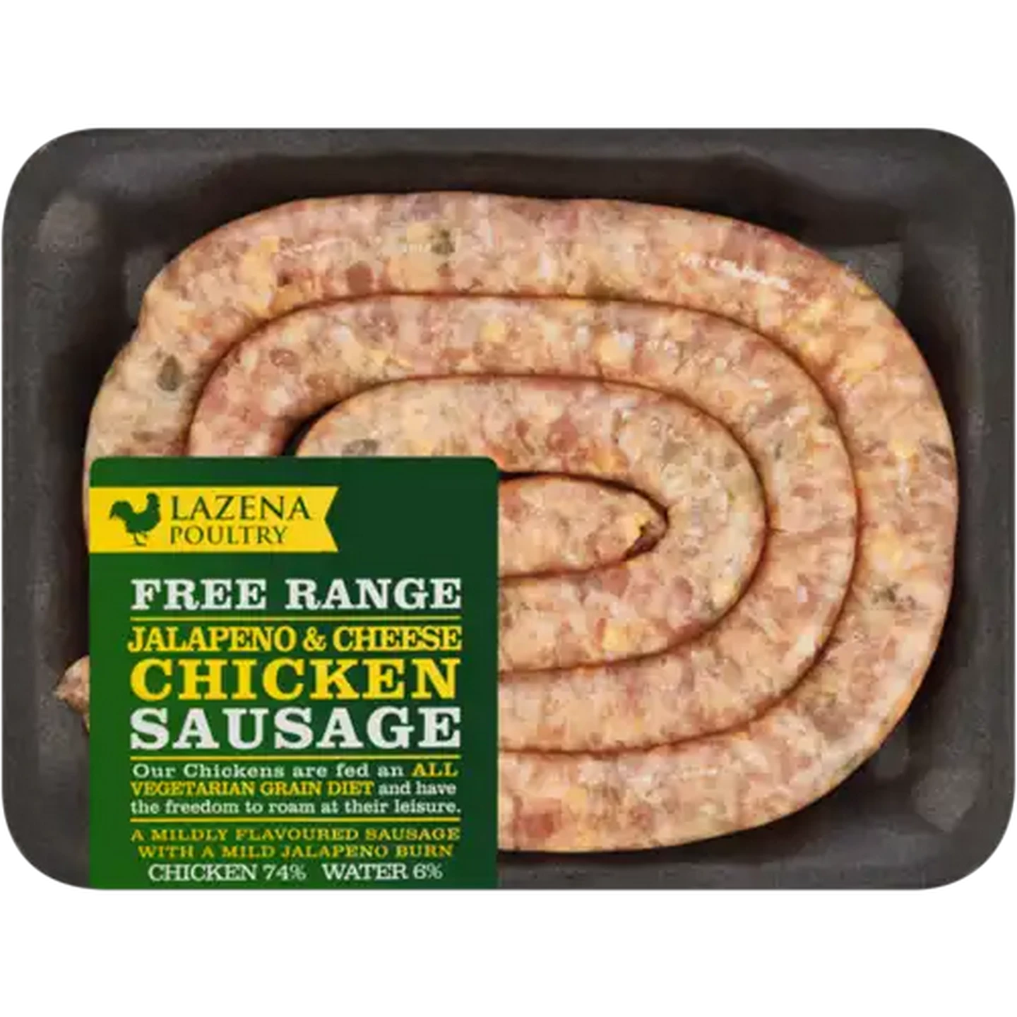 Image of Lazena Poultry Jalapeno And Cheese Chicken Sausage Per Kg